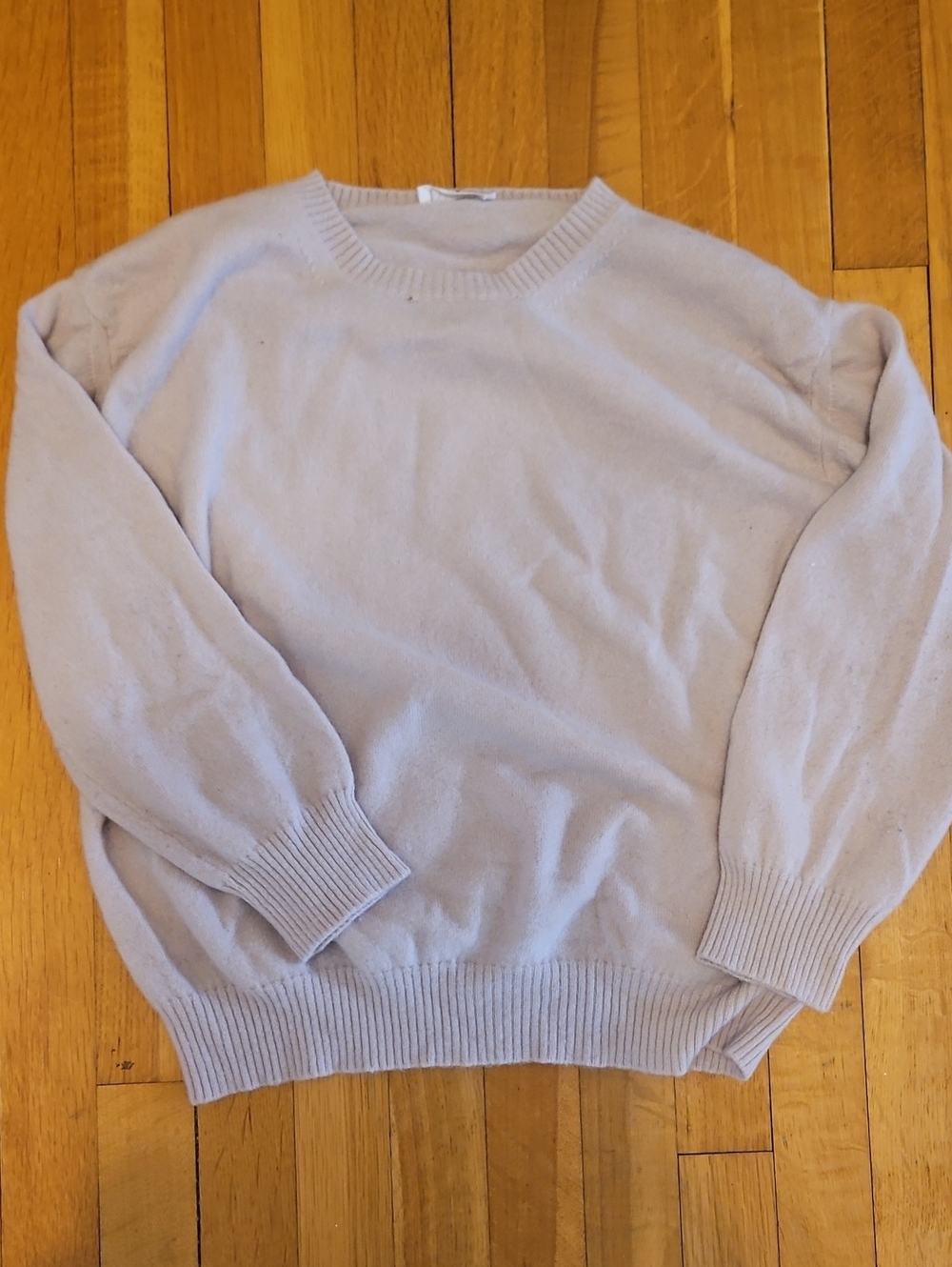 CP Shades Women's Crewneck Sweater in Pale Pink